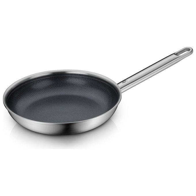 WMF 17.5924.6411 Ultimate Profi Resist Stielpfanne Pentola con Rivestimento in Ceramica Adatta per Induzione 24 cm colore Acciaio inox