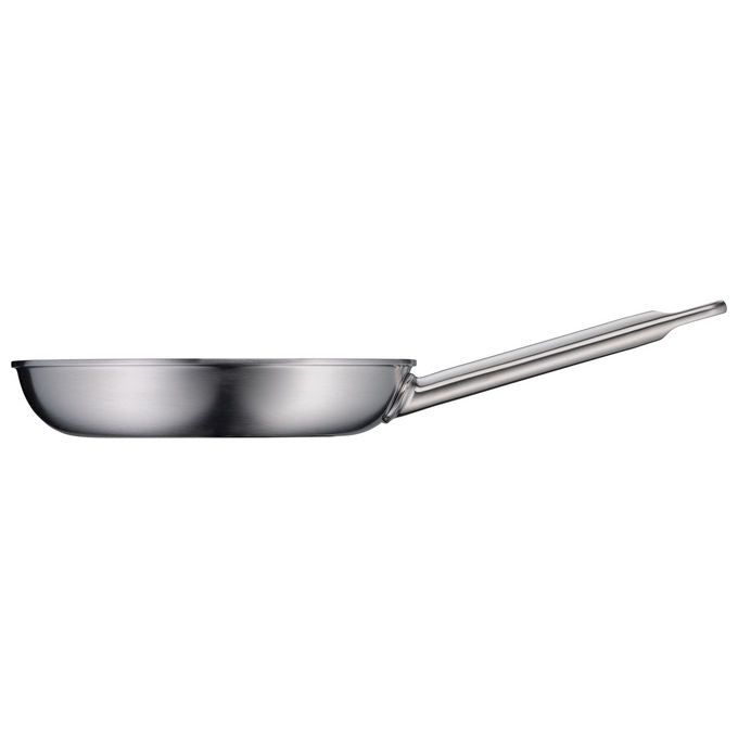 WMF 17.5924.6411 Ultimate Profi Resist Stielpfanne Pentola con Rivestimento in Ceramica Adatta per Induzione 24 cm colore Acciaio inox