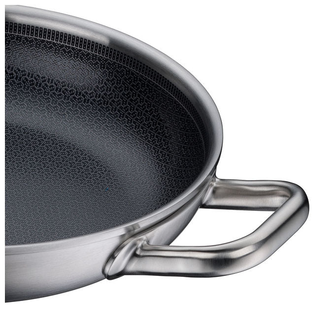 WMF 17.5934.6411 Ultimate Profi Resist Servierpfanne Padella in Acciaio Inossidabile 24 cm colore Acciaio