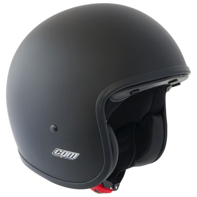 CGM Casco Jet Omologato senza visiera Evoke Nero Opaco taglia S
