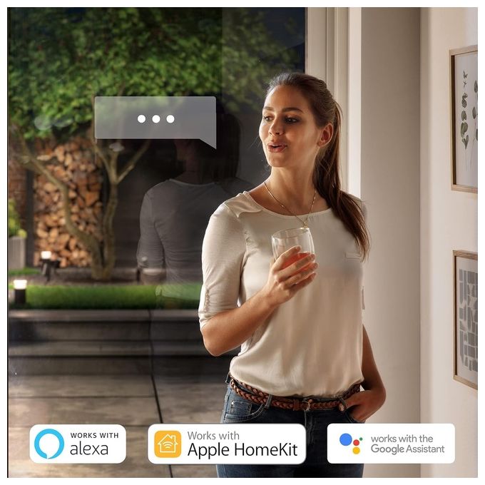 Philips Hue Econic Led Lampada da Giardino Nero