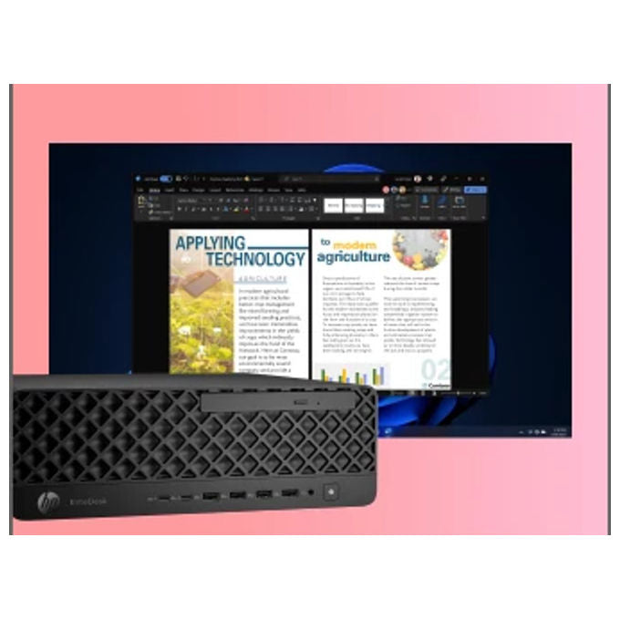 HP E07L7AT EliteDesk 8 SFF G1i PC Intel Core Ultra 7 265 32 GB DDR5 1 TB SSD colore Jack black