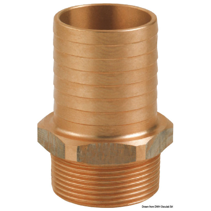 Portagomma Maschio In Bronzo 1 X 25 Guidi
