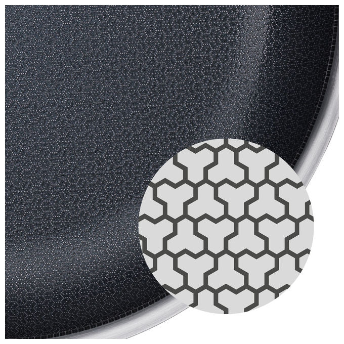 WMF 1759486411 Ultimate Profi Resist Stielpfanne hoch 28 cm adatta a tutti i piani cottura incluso induzione cottura uniforme fondo ultra piatto manico freddo resistente al calore fino a 250 °C colore Acciaio
