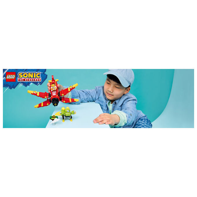 Lego 77119 Sonic the Hedgehog Set da Costruzione Tornado-1 di Tails con 2 Personaggi e Smeraldo del Caos 310 Pezzi colore Multicolore
