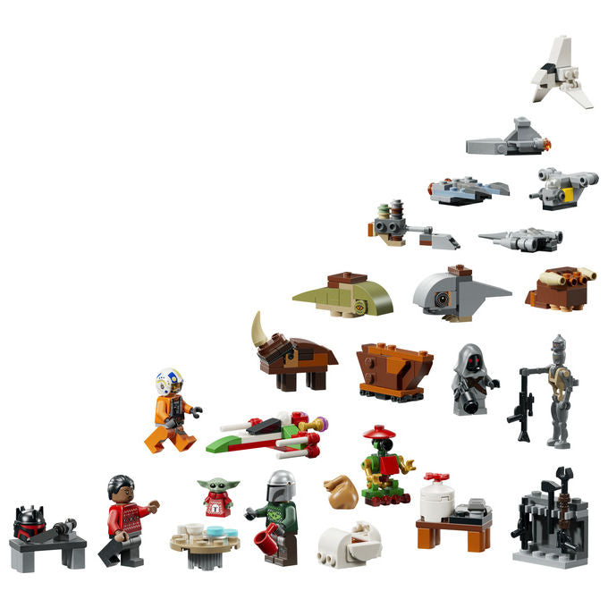 Lego 75456 Calendario dell'Avvento 2026 Set da Costruzione con 24 Sorprese e 293 Pezzi colore Multicolore
