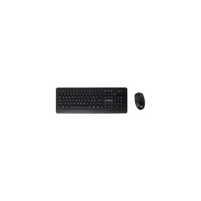 Yashi MY541 Professional Multimedia Soft Keyboard and Mouse USB Kit Nero colore Nero