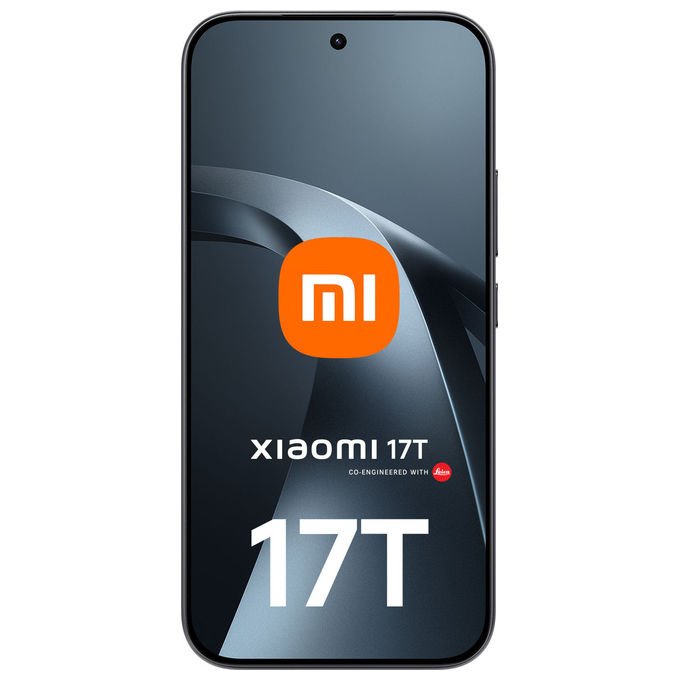 Xiaomi 17T Smartphone 5G 12GB RAM 512GB AMOLED 6.59'' 120Hz Dimensity 8500-Ultra 6500mAh colore Nero