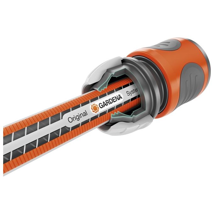 Gardena 18061 Comfort HighFLEX Tubo da Giardino 15 m 13 mm resistenza 30 bar Power Grip anti attorcigliamento UV