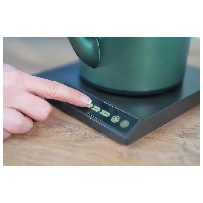 Unold 18217 Blitzkocher Jade Bollitore Elettrico 0,6 L 800 W 7 Regolazioni Temperatura colore Verde