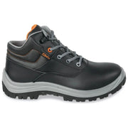 Beta 7243NC BASIC Scarpe Antinfortunistiche Pelle Idrorepellente Puntale Acciaio 200 J Lamina Antiperforazione Suola PU Bidensita' S3 FO SR RS colore Nero