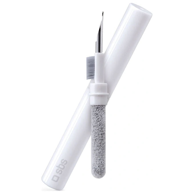 Sbs Cleaning Set Pen per la Pulizia di Smartphone e Auricolari