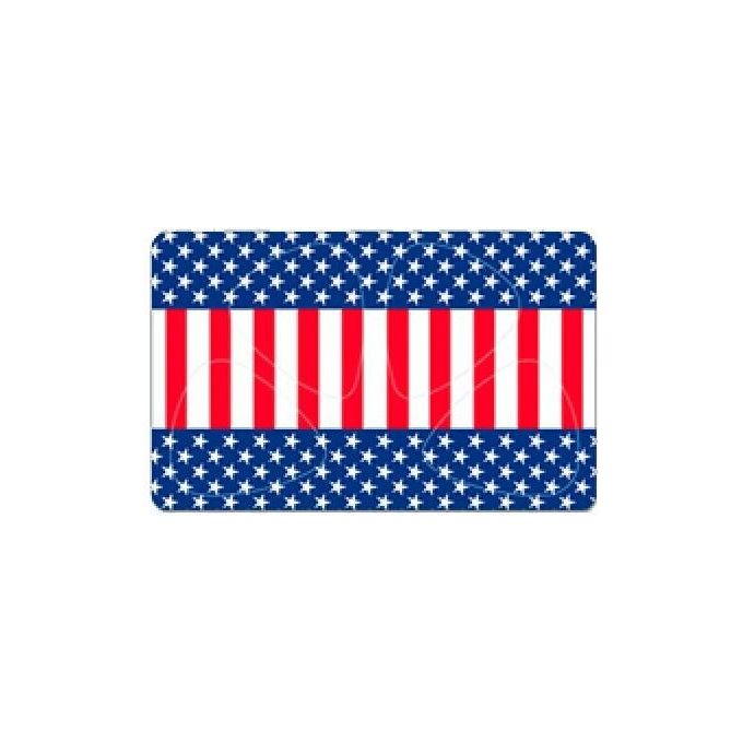 Pikcard Usa Pc4 Plettro Bandiera Americana