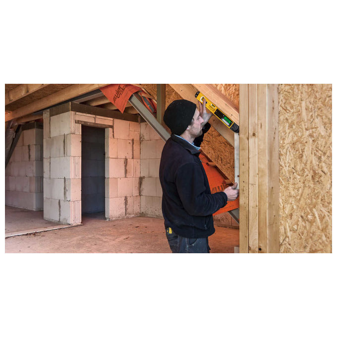 Stabila 18903 TECH 700 DA Goniometro Elettronico 3 in 1 Campo 0°-270° Precisione ± 0,10° IP54 Batterie fino a 120 h L 45 cm colore Nero