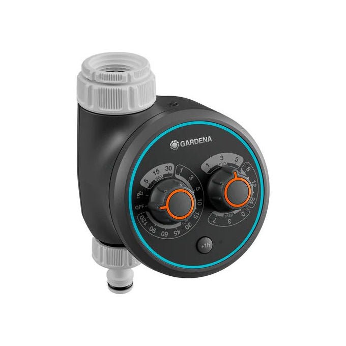 Gardena 1897-20 Computer per irrigazione Easy Plus Programmazione 60 programmi preimpostati Pressione massima 10 bar colore Grigio