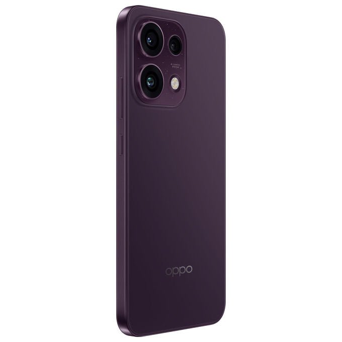 Oppo RENO16 FS 5G Smartphone Display AMOLED Bluetooth 5.4 con Cover Magnetica colore Purple Black