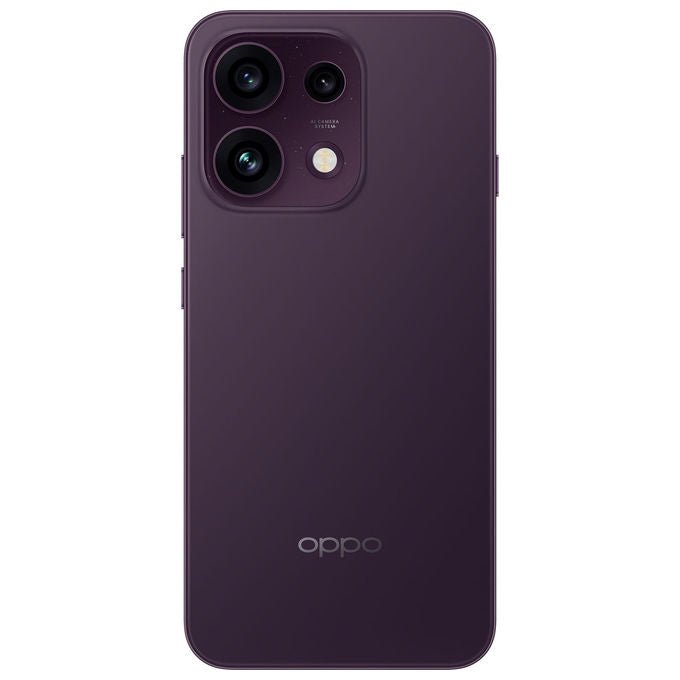 Oppo RENO16 FS 5G Smartphone Display AMOLED Bluetooth 5.4 con Cover Magnetica colore Purple Black