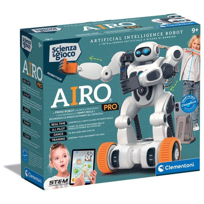 Clementoni, Robot Airo Pro con Intelligenza Artificiale