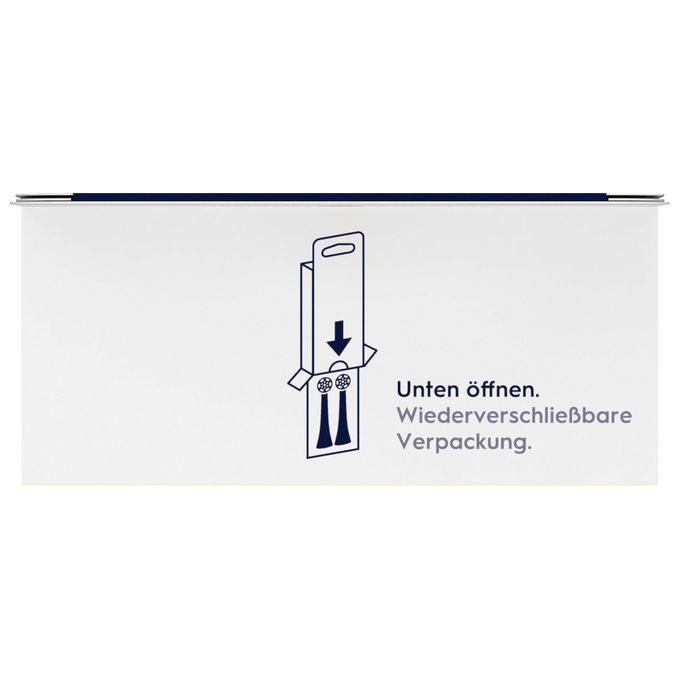 Oral-B 8700216194679 iO Aufsteckbürsten Sanfte Reinigung 6 Stück mit 4000 weichen Borsten und Farbwechselanzeige colore Bianco