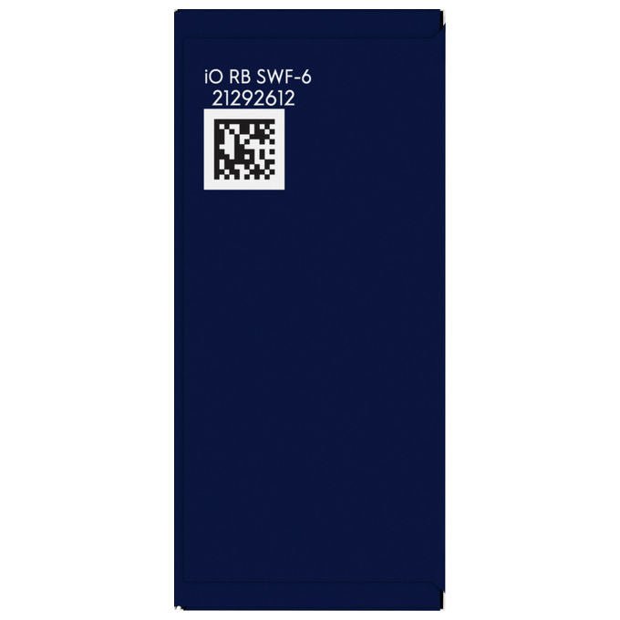 Oral-B 8700216194679 iO Aufsteckbürsten Sanfte Reinigung 6 Stück mit 4000 weichen Borsten und Farbwechselanzeige colore Bianco