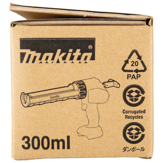 Makita 196351-8 Kit Completo Porta-Cartuccia 300 ml per Ingrassatori CG100D DCG180 colore Nero