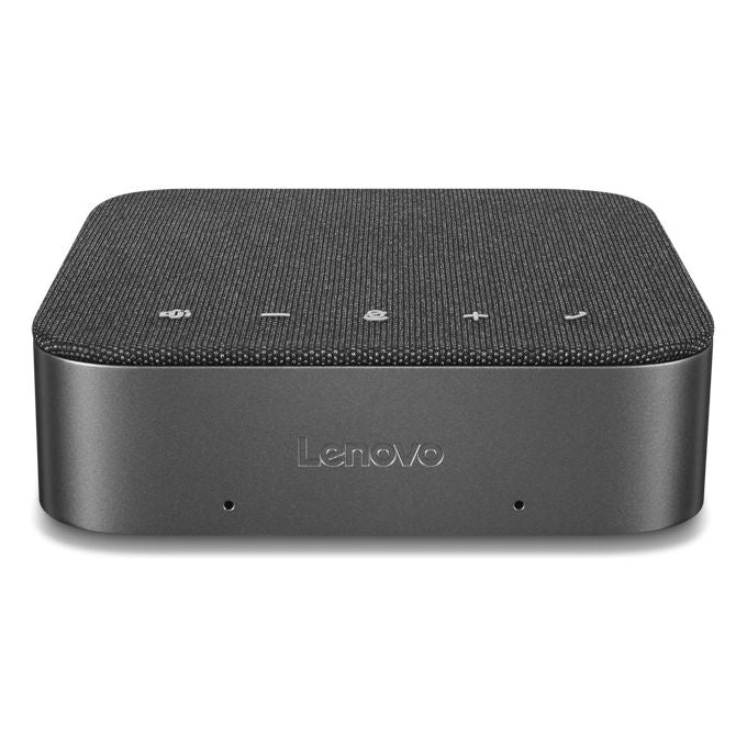 Lenovo 4Y71Q47766 Wireless Speakerphone 6000 Altoparlante Vivavoce Bluetooth 5.3 8 Microfoni Cancellazione Rumore Batteria 12 h USB Tipo-C colore Nero