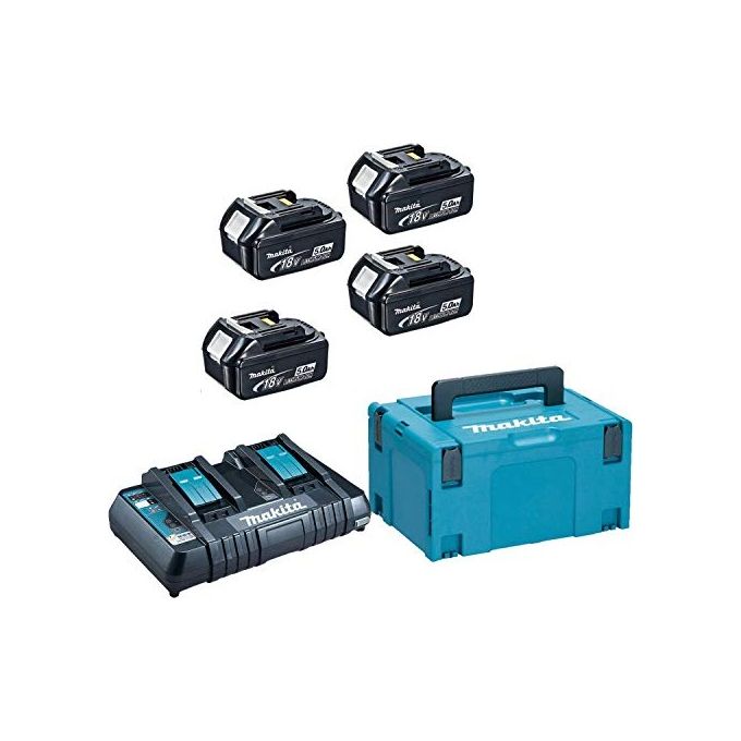 Makita Energy Set Batteria Ricaricabile Ioni Di Litio 5000Mah 18V