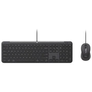 Logitech 920-013346 Wired Combo MK620 Kit Tastiera e Mouse Cablato USB Versione Italiana colore Nero