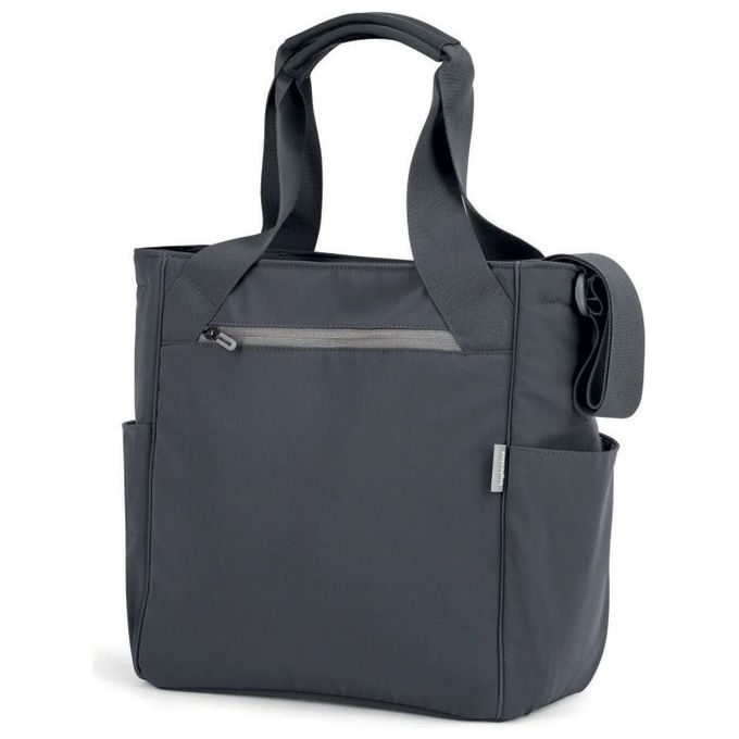 Inglesina AX50T0GRG Electa Day Bag Borsa Fasciatoio per Passeggino con Fasciatoio Estrabile e Lavabile Tracolla Regolabile Aggancio al Passeggino colore Garage Grey