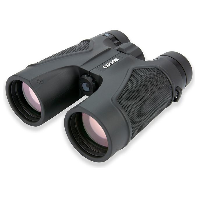 Carson 3D8X42ED Binocolo 8x42 ED Glass BaK-4 Waterproof colore Nero