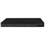HPE S6X53A#ABB HPE Networking Comware 2150 Switch L3 gestito con 48 porte RJ-45 10M-100M-1G PoE+ 4 porte SFP+ 1G-10G 390W PoE montabile su rack colore Nero