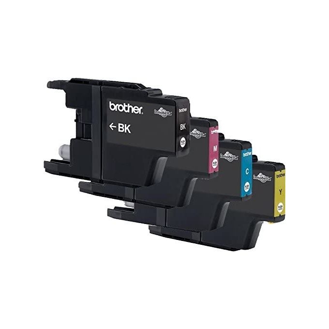 Brother LC-1220VALBP Confezione 4 Cartucce Inkjet Nero-Ciano-Magenta-Giallo Mfc-j430w J625dw J825dw