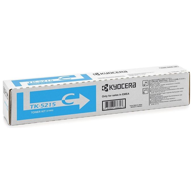 Kyocera TK-5215C Toner Ciano per Taskalfa 406