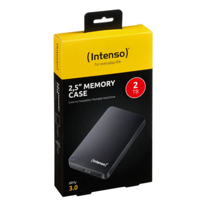 Intenso 6021580 HDD Esterno 2.5 Pollici USB 3.0 2000Gb Autoalimentato Nero