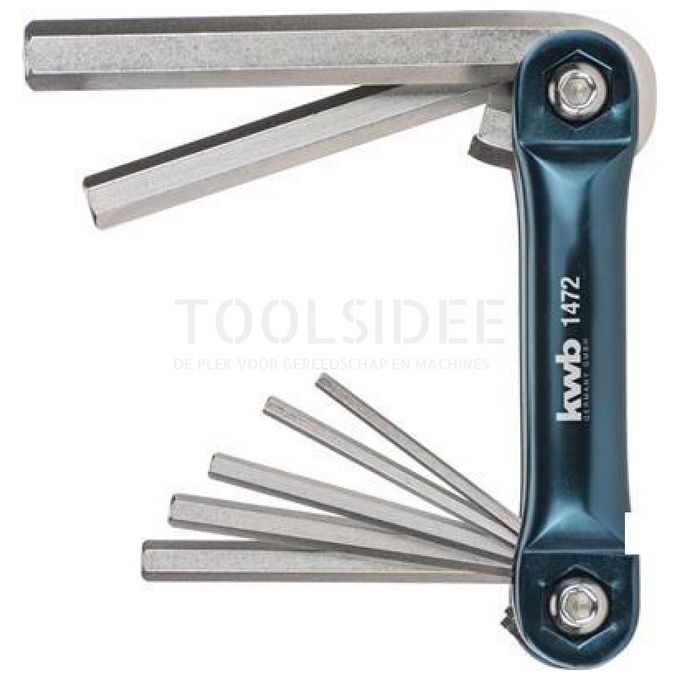 Kwb Set Chiavi A Brugola (2,5-10 Mm) 7 Pz