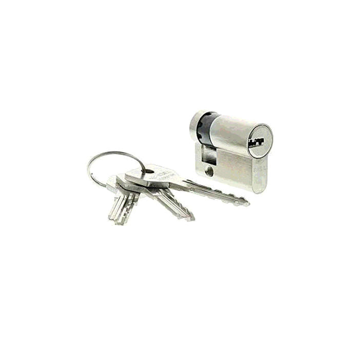 Cisa 0e304-02-0-12 Cilindro Nichelato 40mm 30x10mm