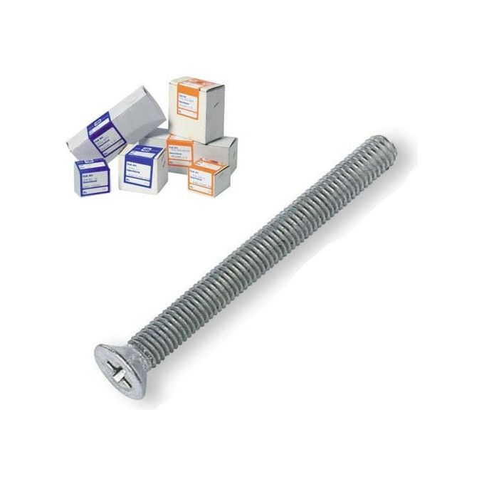 Viti svasata goccia cromata 3X25 AISI 304 MET-TGS3X25 A2-966-03X025