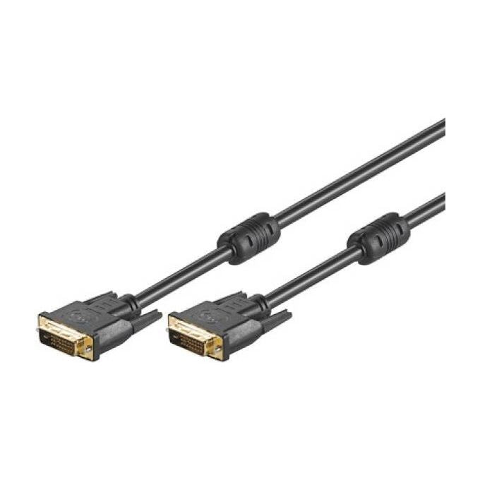 Techly Cavo DVI Digitale Dual Link con Ferrite 15mt