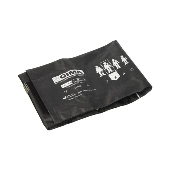 Bracciale Obesi + Polmone 2 Tubi 62X17,5 Cm -Nylon Nero 1 pz.