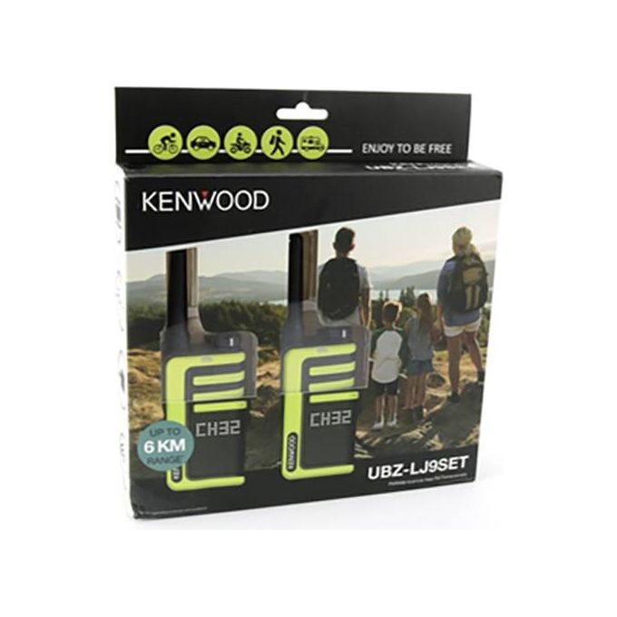 Kenwood UBZ-LJ9SET Coppia Ricetrasmittenti pmr 446