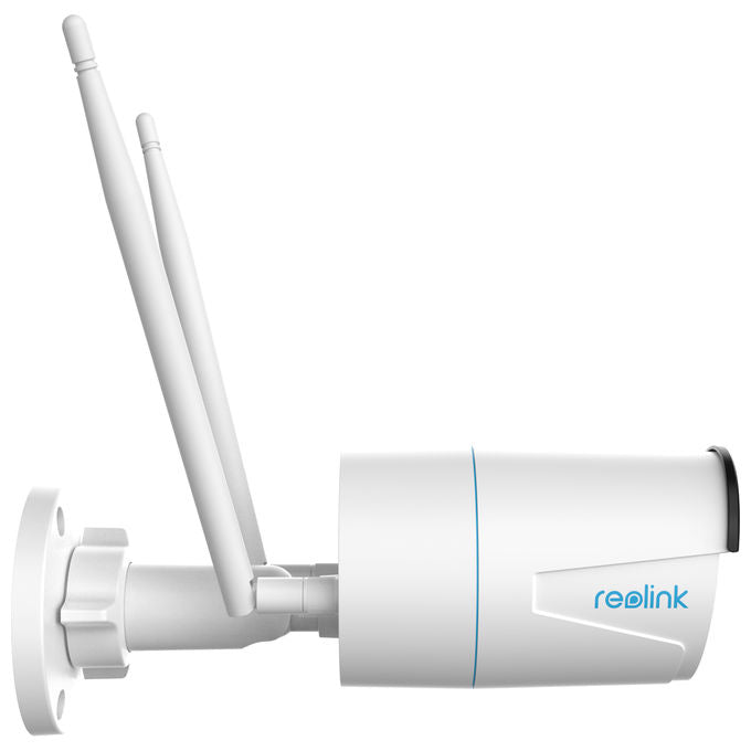 Reolink W320 5MP Telecamera Wi-Fi Esterno-Interno con WiFi 2,4-5 GHz, IP CCTV Camera con Rilevamento di Persone-Veicoli, Visione Notturna a Infrarossi, Slot per Scheda microSD, Waterproof IP67