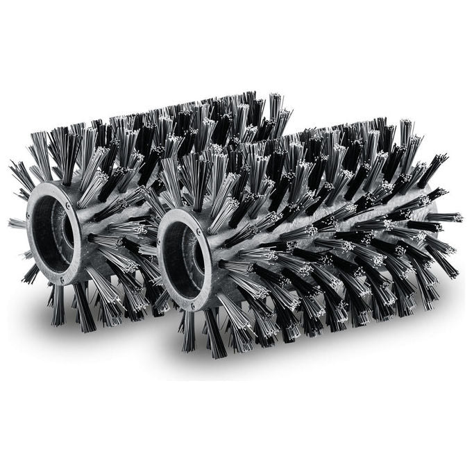 Kärcher 2.644-226.0 Set di Spazzole per Pulitore Terrazze PCL 4 per Superfici in Legno e WPC colore Nero
