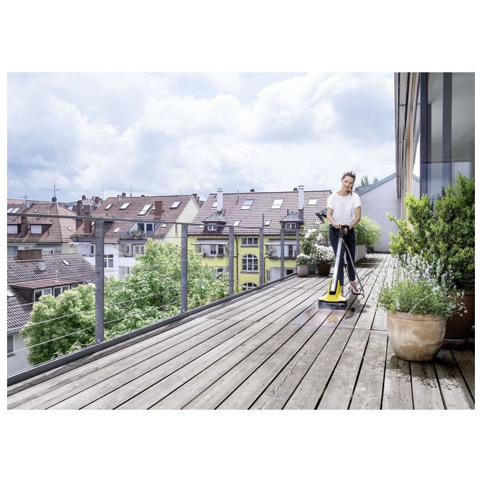 Kärcher 2.644-226.0 Set di Spazzole per Pulitore Terrazze PCL 4 per Superfici in Legno e WPC colore Nero