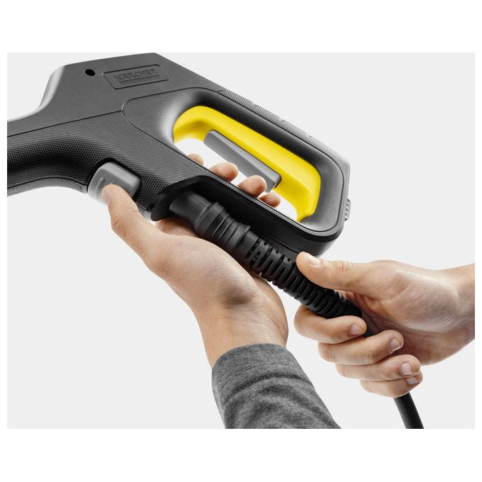 Kärcher 2.644-434 G 180 Q COMFORT!Hold Pistola per Idropulitrice Riduzione Forza di Tenuta fino al 50% Attacco Rapido Tubo Sicurezza Bambini colore Nero