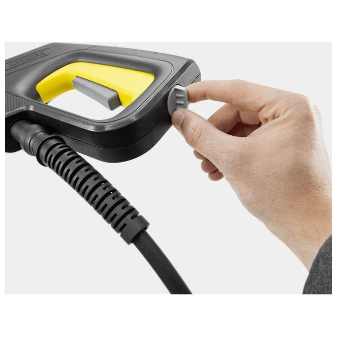 Kärcher 2.644-434 G 180 Q COMFORT!Hold Pistola per Idropulitrice Riduzione Forza di Tenuta fino al 50% Attacco Rapido Tubo Sicurezza Bambini colore Nero