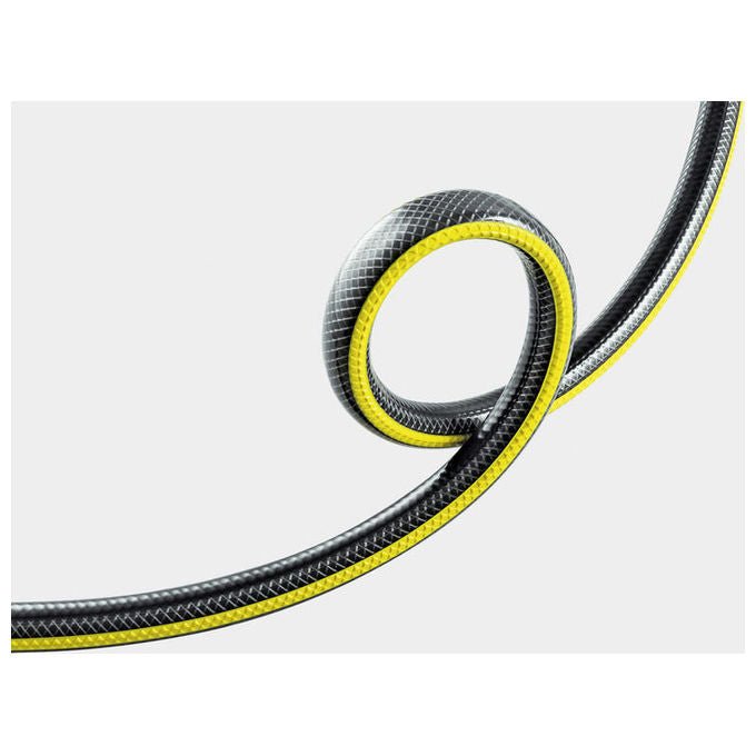 Kärcher 2.645-322.0 PERFORMANCE PLUS 3-4'' Tubo da Giardino 25 m 30 bar resistente ai nodi e UV colore Nero Giallo
