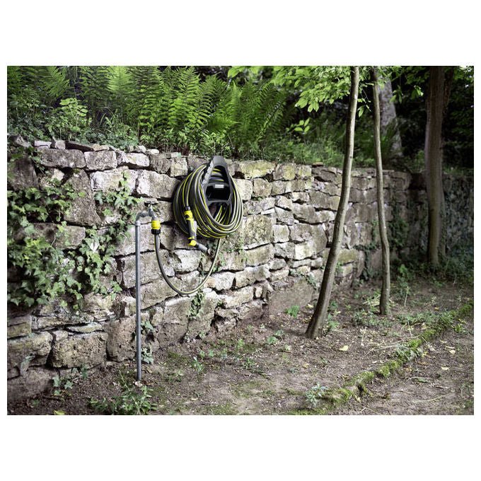 Kärcher 2.645-322.0 PERFORMANCE PLUS 3-4'' Tubo da Giardino 25 m 30 bar resistente ai nodi e UV colore Nero Giallo