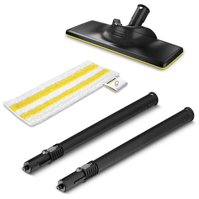 Kärcher 2.863-372.0 Set di pulizia per pavimenti originale potenza 1200 W capacita' serbatoio 0.2 litri tempo riscaldamento 3 minuti pressione vapore 3 bar colore Nero