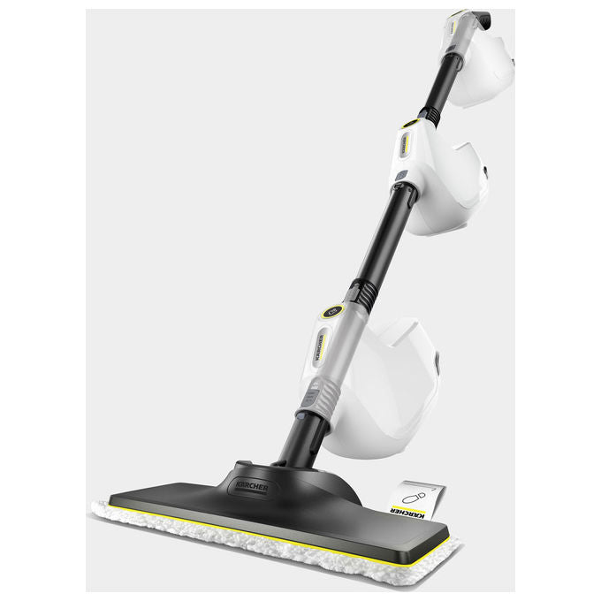 Kärcher 2.863-372.0 Set di pulizia per pavimenti originale potenza 1200 W capacita' serbatoio 0.2 litri tempo riscaldamento 3 minuti pressione vapore 3 bar colore Nero