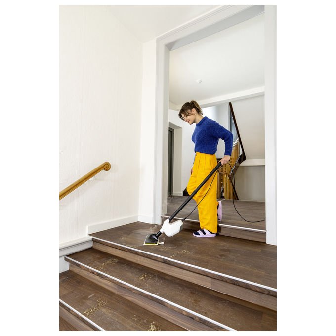 Kärcher 2.863-372.0 Set di pulizia per pavimenti originale potenza 1200 W capacita' serbatoio 0.2 litri tempo riscaldamento 3 minuti pressione vapore 3 bar colore Nero